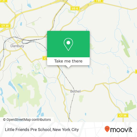 Mapa de Little Friends Pre School