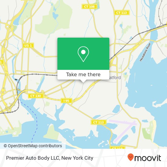 Premier Auto Body LLC map