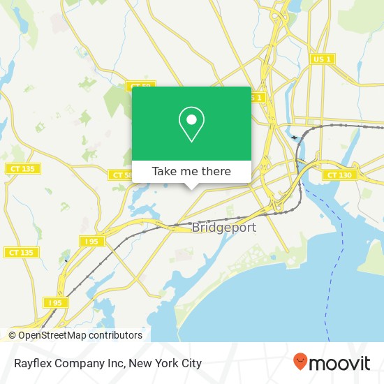 Mapa de Rayflex Company Inc