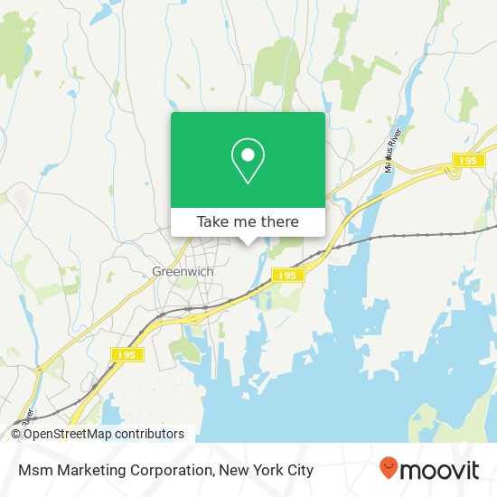 Msm Marketing Corporation map