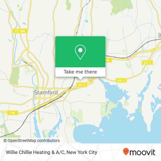 Willie Chillie Heating & A/C map