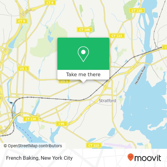 Mapa de French Baking