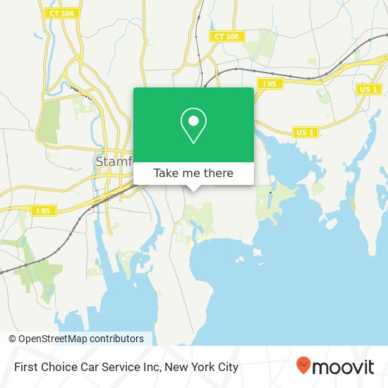 Mapa de First Choice Car Service Inc