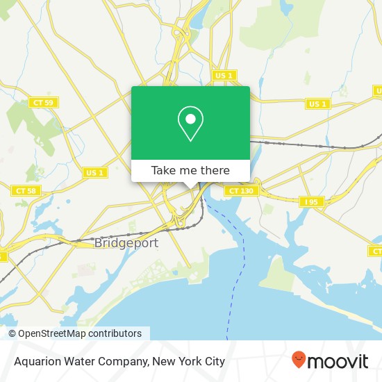 Aquarion Water Company map