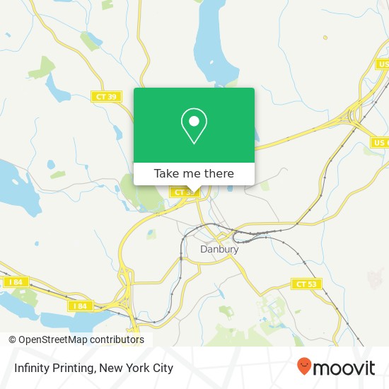 Mapa de Infinity Printing