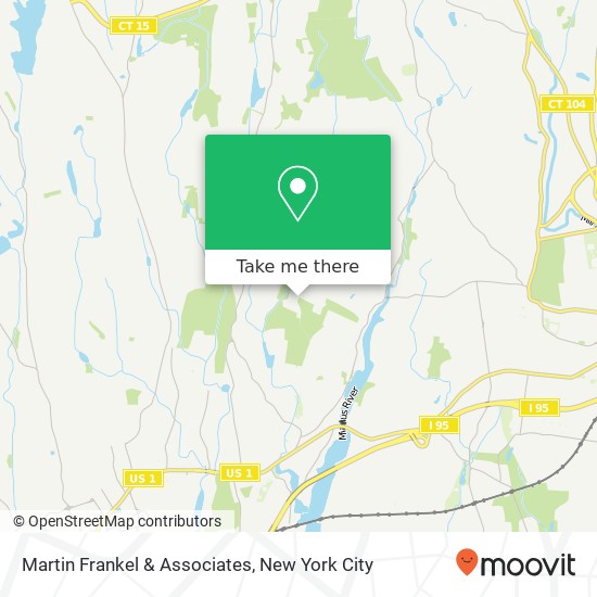Martin Frankel & Associates map