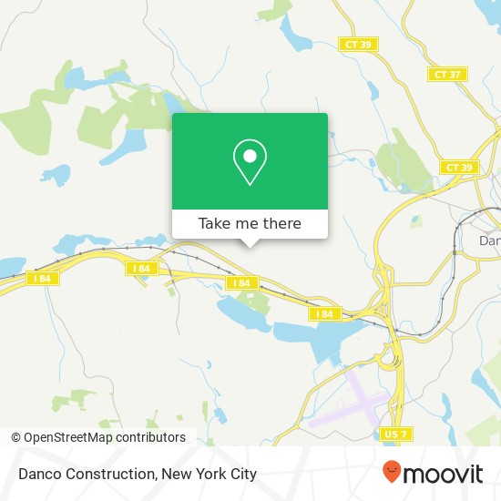 Danco Construction map