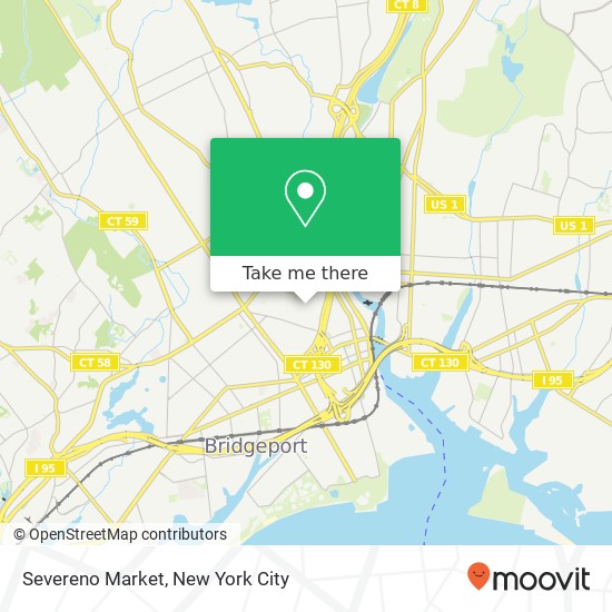 Mapa de Severeno Market