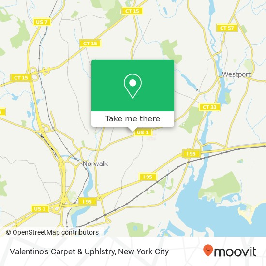 Valentino's Carpet & Uphlstry map