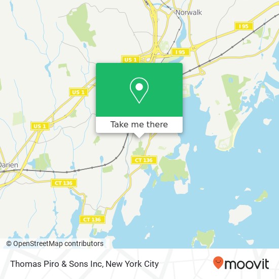 Thomas Piro & Sons Inc map