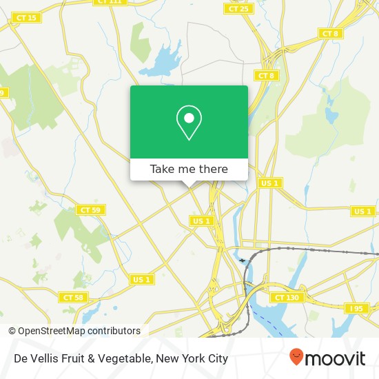 Mapa de De Vellis Fruit & Vegetable