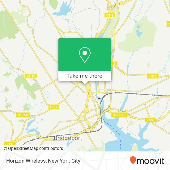 Mapa de Horizon Wireless