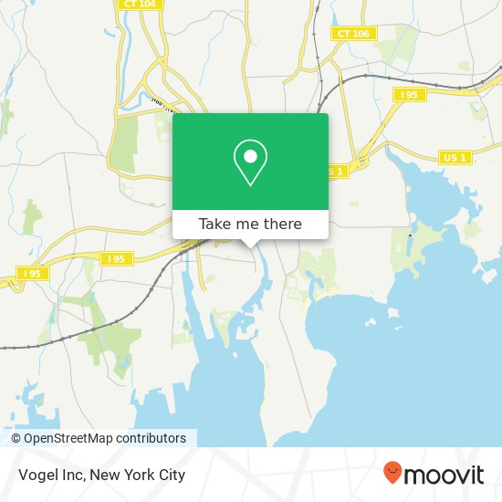 Vogel Inc map