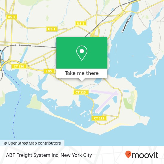 ABF Freight System Inc map