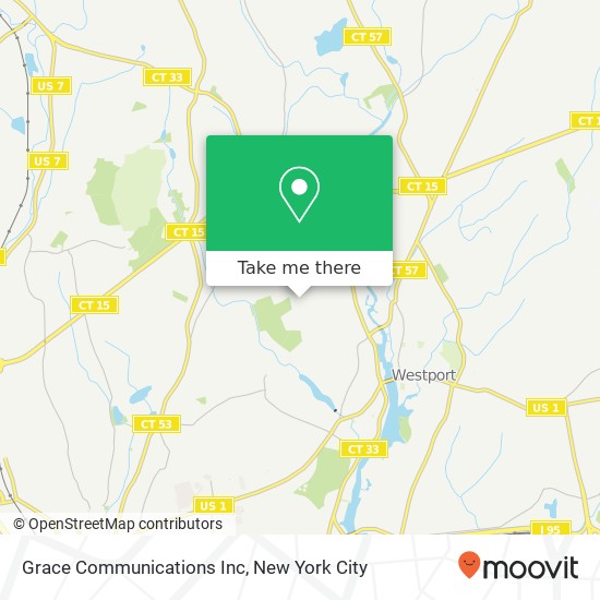 Grace Communications Inc map