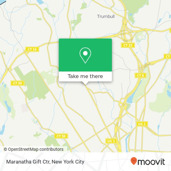 Maranatha Gift Ctr map