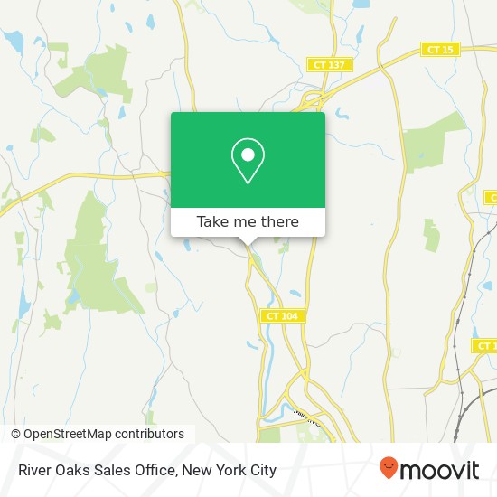 River Oaks Sales Office map