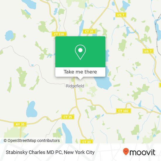 Stabinsky Charles MD PC map