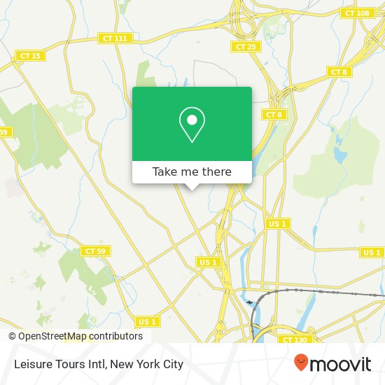 Leisure Tours Intl map