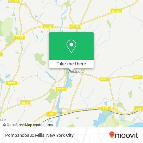 Pompanoosuc Mills map