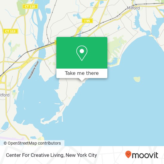 Center For Creative Living map