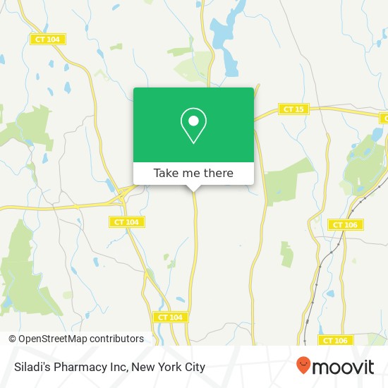 Mapa de Siladi's Pharmacy Inc
