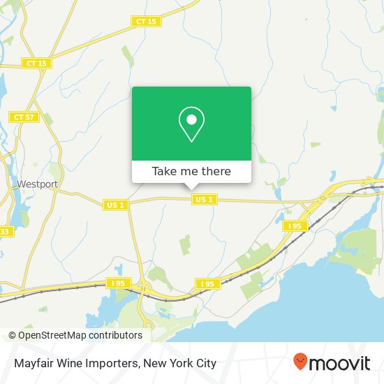 Mapa de Mayfair Wine Importers