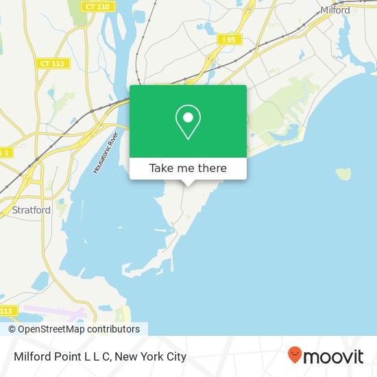 Mapa de Milford Point L L C