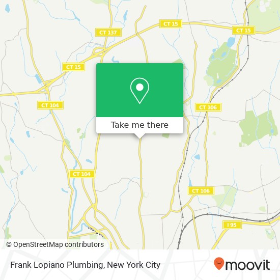 Frank Lopiano Plumbing map