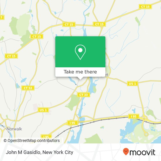 John M Gasidlo map