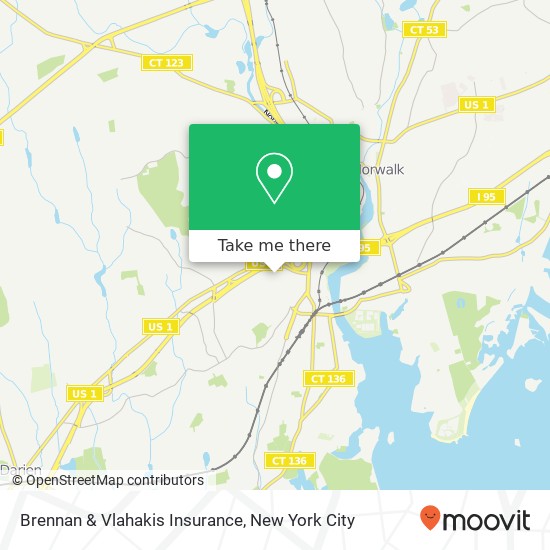 Mapa de Brennan & Vlahakis Insurance