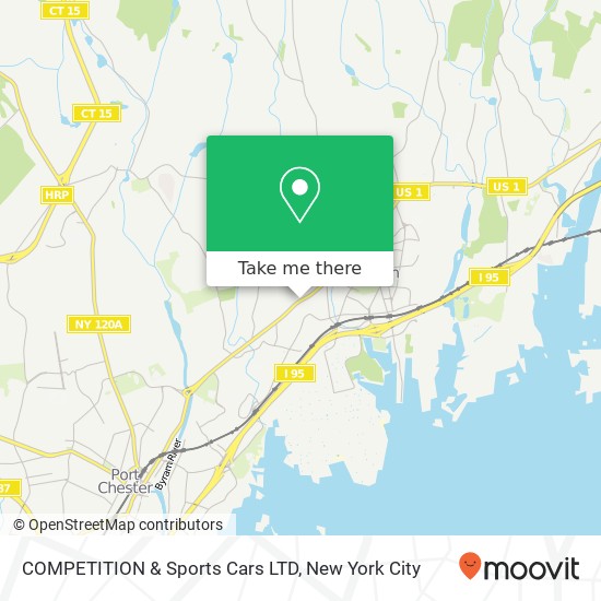 COMPETITION & Sports Cars LTD map