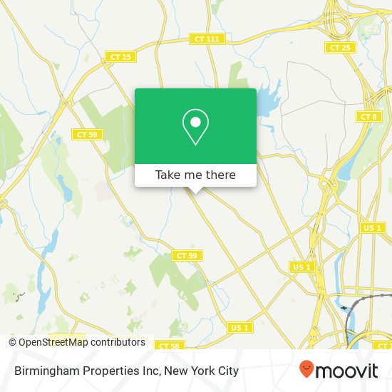 Birmingham Properties Inc map