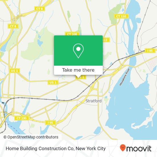 Home Building Construction Co map