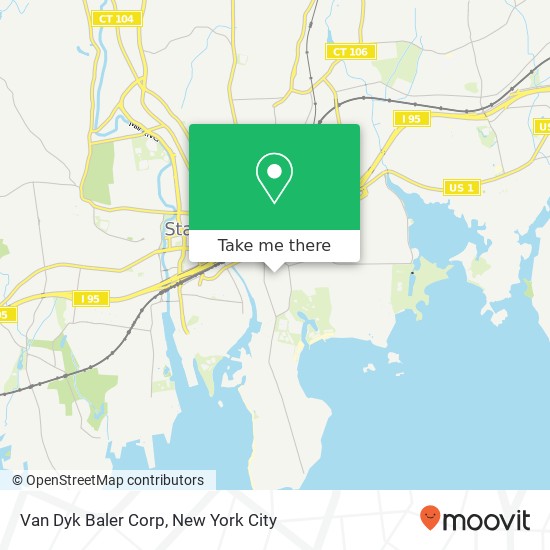 Van Dyk Baler Corp map