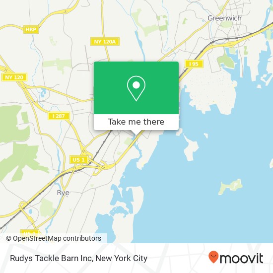 Mapa de Rudys Tackle Barn Inc
