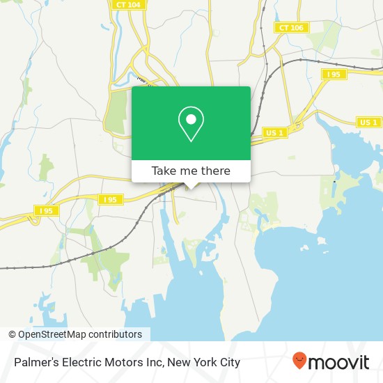 Mapa de Palmer's Electric Motors Inc