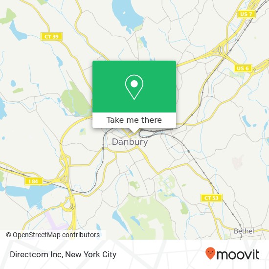 Directcom Inc map