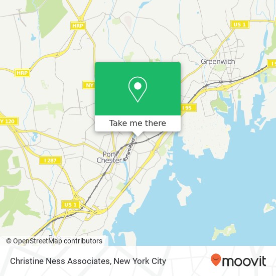 Christine Ness Associates map