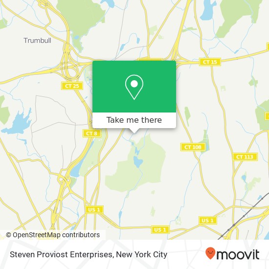 Mapa de Steven Proviost Enterprises