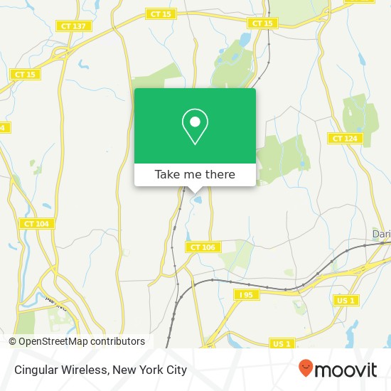 Cingular Wireless map