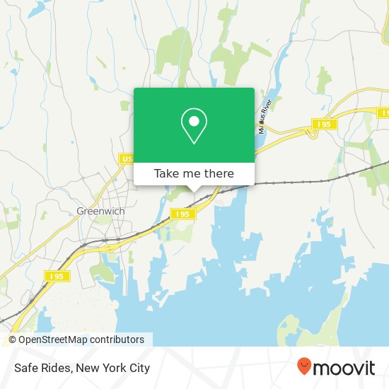 Safe Rides map