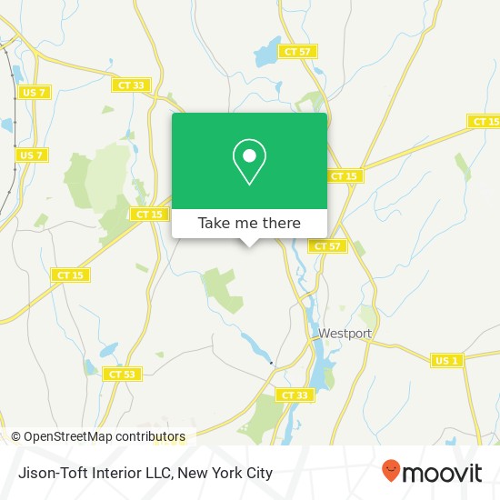 Mapa de Jison-Toft Interior LLC
