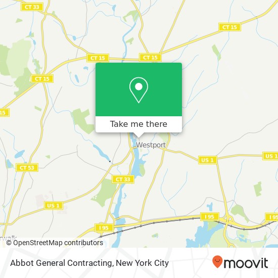 Abbot General Contracting map