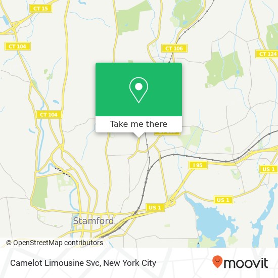 Mapa de Camelot Limousine Svc