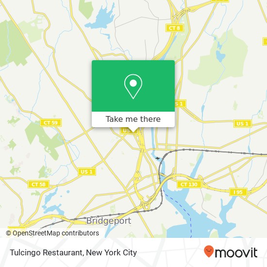 Tulcingo Restaurant map