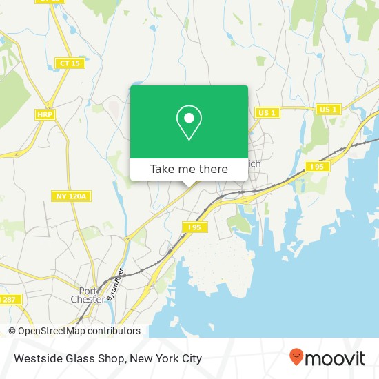 Mapa de Westside Glass Shop