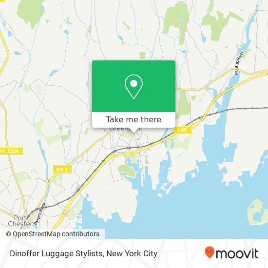 Dinoffer Luggage Stylists map