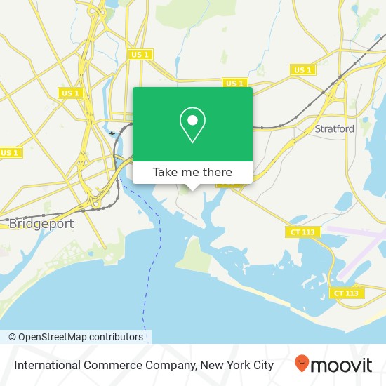 International Commerce Company map