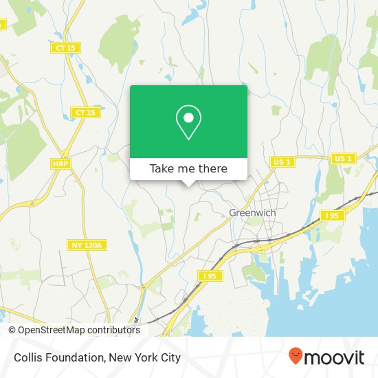 Collis Foundation map